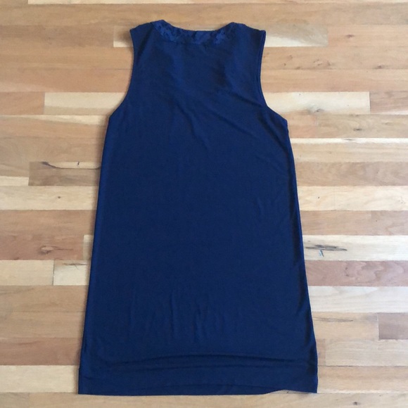 Banana Republic navy blue dress with lace detail - Picture 3 of 3